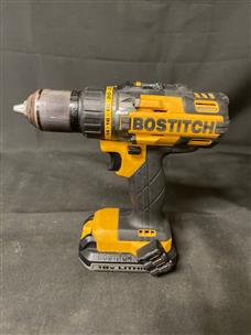 BOSTITCH 18V DRILL WITH BATTERY Very Good Buya